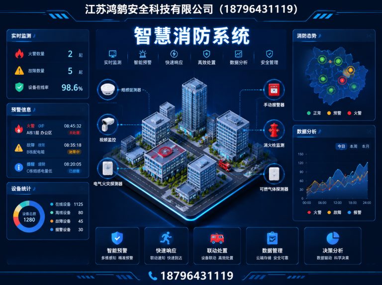 吐鲁番智慧消防系统展示图