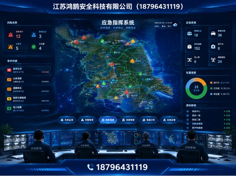 吐鲁番消防通信指挥展示图